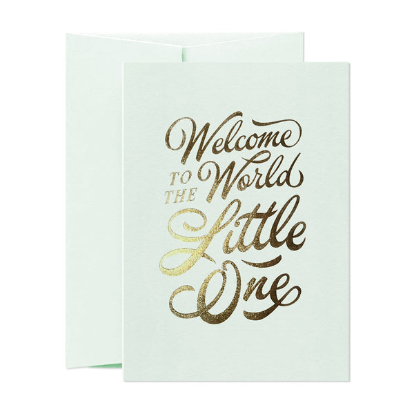 Welcome Little One - Green